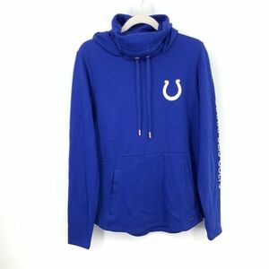 MSX By Michael Strahan Women Size Medium Hoodie Pullover NFL Indianapolis Colts